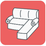 Услуги ремонта угловых диванов