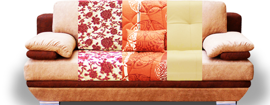варианты текстильной обивки дивана